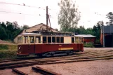 Malmköping Arbeitswagen 1342 auf der Seitenbahn bei Museispårvägen Malmköping (1995)