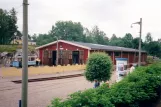 Malmköping Triebwagen 11 das Depot Museispårvägen Malmköping (1995)