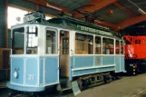 Malmköping Triebwagen 21 innen Hall III (1995)