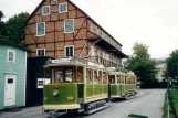 Malmö Museispårvägen mit Triebwagen 100 am Banérskajen (2003)