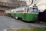 Malmö Triebwagen 71 am Teknikens och Sjöfartens Hus (1985)