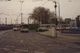 Mannheim Zusätzliche Linie 17 nahe bei MA Hauptbahnhof (1990)