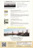 Menükarte: Dresden Museumsgastronomie Dresden 1900. Letzte Seite im Menü (2015)