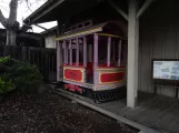 Modellstraßenbahn: San Jose vor Trolley Barn (2023)