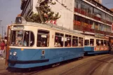 München Straßenbahnlinie 4 mit Triebwagen 2532 am Hauptbahnhof (1982)