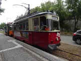 Naumburg (Saale) Touristenbahn 4 mit Triebwagen 38 am Salztor (2023)