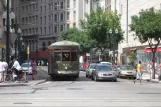 New Orleans Linie 12 St. Charles Streetcar mit Triebwagen 914 auf Carondelet street (2010)