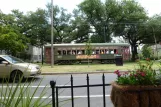 New Orleans Linie 12 St. Charles Streetcar mit Triebwagen 920 auf S. Carrollton Avenue (2010)