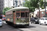 New Orleans Linie 12 St. Charles Streetcar mit Triebwagen 932nah St Charles / Common (2010)