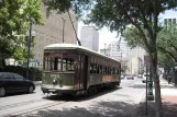 New Orleans Linie 12 St. Charles Streetcar mit Triebwagen 932nah St Charles / Euterpe (2010)