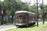 New Orleans Linie 12 St. Charles Streetcar mit Triebwagen 951 am Carrollton (2010)