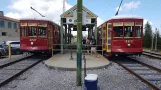 New Orleans Linie 2 Riverfront mit Triebwagen 457 am Dumaine St. (2018)