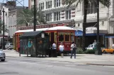 New Orleans Linie 47 Canal Streetcar mit Triebwagen 2003 am Canal at Baronne (2010)