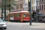 New Orleans Linie 47 Canal Streetcar mit Triebwagen 2003 auf Canal street (2010)