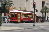 New Orleans Linie 47 Canal Streetcar mit Triebwagen 2003 nahe bei Port of New Orleans (2010)