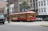 New Orleans Linie 47 Canal Streetcar mit Triebwagen 2012 auf Canal street (2010)