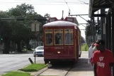 New Orleans Linie 47 Canal Streetcar mit Triebwagen 2013 am Canal at Carrollton (2010)