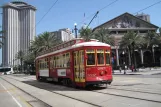New Orleans Linie 47 Canal Streetcar mit Triebwagen 2013 auf Canal street (2010)