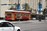 New Orleans Linie 47 Canal Streetcar mit Triebwagen 2019 auf Canal street (2010)