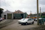 Nordhausen das Depot Straßenbahndepot Grimmelallee (1993)