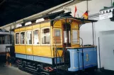 Nürnberg Triebwagen 3 im Historische Straßenbahndepot St. Peter (1998)