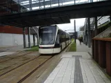 Odense Letbane mit Niederflurgelenkwagen 07 "Drømmen"nah Campus (2024)