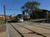 Odense Niederflurgelenkwagen 07 "Drømmen" nahe bei Albani Torv (2022)