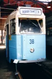 Oslo Triebwagen 38 innen Sagene Remise, Sporveismuseet Vognhall 5 (1995)