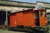 Porto Arbeitswagen 76 vor dem Depot Boavista (1988)