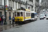 Porto Ausflugslinie Tram City Tour mit Triebwagen 203 am Praça da Liberdade (2008)