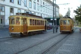 Porto Straßenbahnlinie 22 mit Triebwagen 131 am Carmo (2008)