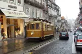 Porto Straßenbahnlinie 22 mit Triebwagen 131 auf Rua de 31 de Janeiro (2008)
