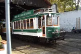 Porto Triebwagen 191 vor dem Depot Massarelos (2008)