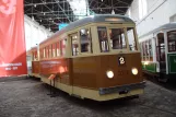 Porto Triebwagen 373 im Museu do Carro Eléctrico (2008)
