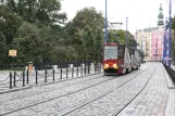 Posen Straßenbahnlinie 13 mit Triebwagen 294 auf Kórnicka (2009)