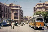 Postkarte: Alexandria Gelenkwagen 891 am Manshiya (1972)