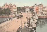 Postkarte: Amsterdam auf Muntplein (1900)