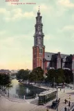 Postkarte: Amsterdam auf Prinsengracht (1905)