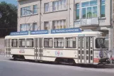 Postkarte: Antwerpen Straßenbahnlinie 8 mit Triebwagen 2104 auf Ommoganckstraat (1973)