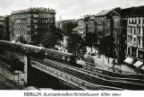 Postkarte: Berlin am U Eberswalder Straße (1933)