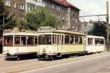 Postkarte: Berlin Museumswagen 3802 auf Kniprodestraße (2001)