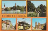 Postkarte: Berlin Triebwagen 10 im Köpenick (1995)