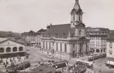 Postkarte: Bernnah Bahnhof (1950)