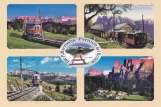Postkarte: Bozen Regionallinie 160 am Maria Himmelfahrt / Maria Assunta (1907)