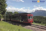Postkarte: Bozen Regionallinie 160 mit Triebwagen 24 nahe bei Sonnenplateau/L'altipiano del sole (2012)