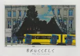 Postkarte: Brüssel auf La Place Royale/Het Koningsplein (2010)