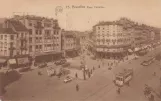 Postkarte: Brüssel auf Place Fontainas/Fontainas Plein (1913)