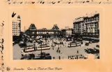 Postkarte: Brüssel auf Rogier (1920-1929)