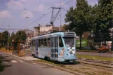 Postkarte: Brüssel Tourist Tramway mit Triebwagen 7160 auf Bd dela Cambre/Ter Kamerenlaan (1989)