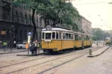 Postkarte: Budapest Straßenbahnlinie 3 mit Triebwagen 2624 auf Váci út (1979)